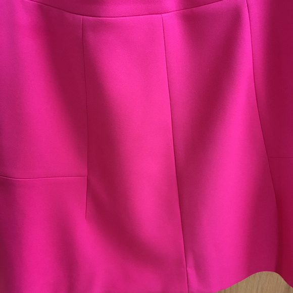 ⚡️SALE⚡️ J. Crew Pink Fluted Circle Skirt Crepe 2 - Picture 5 of 6